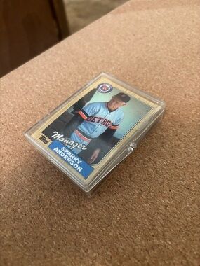 Complete TOPPS 1987 Detroit Tigers baseball cards